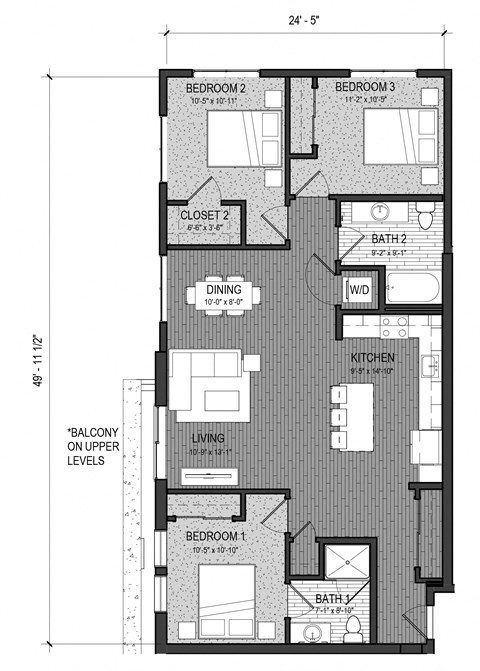 115 Wilcox Street Studio-3 Beds Apartment for Rent - Photo Gallery 56
